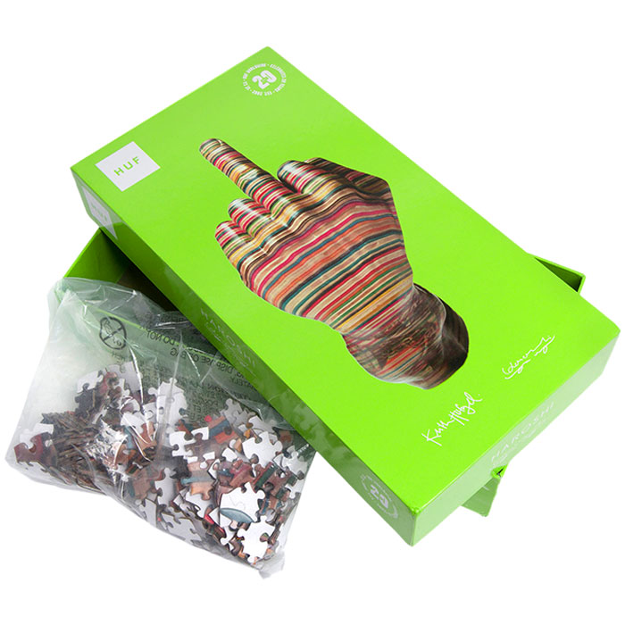 HUF（ハフ） パズル ハロシ ジグソーパズル コラボ ( HUF×Haroshi