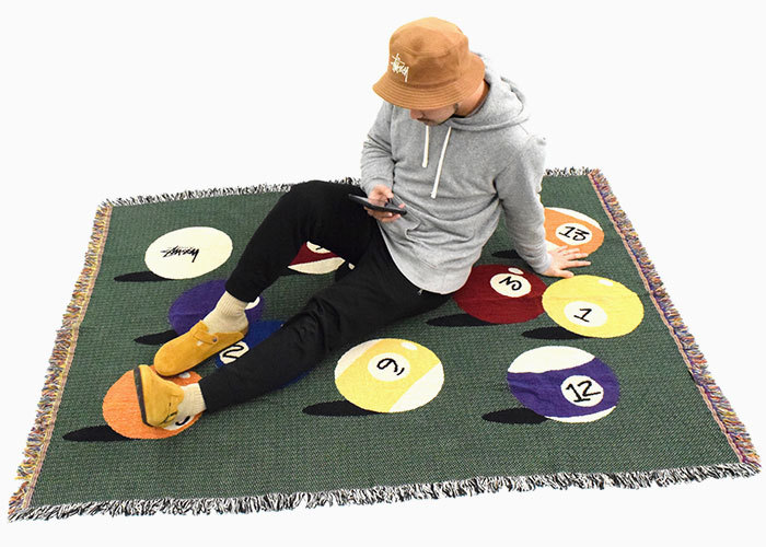 STUSSY（ステューシー） ブランケット STUSSY Billiards Tapestry