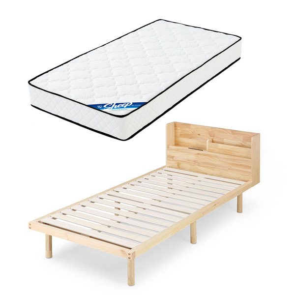 IRIS OHYAMA（アイリスオーヤマ） ベッド シングル マットレス付き