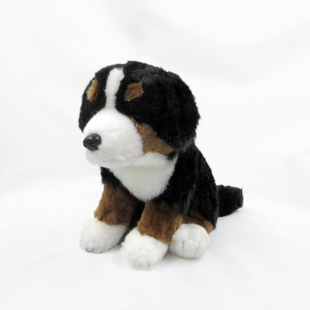 あすつく ） ぬいぐるみ 犬 バーニーズマウンテンドッグ 座 : 犬屋