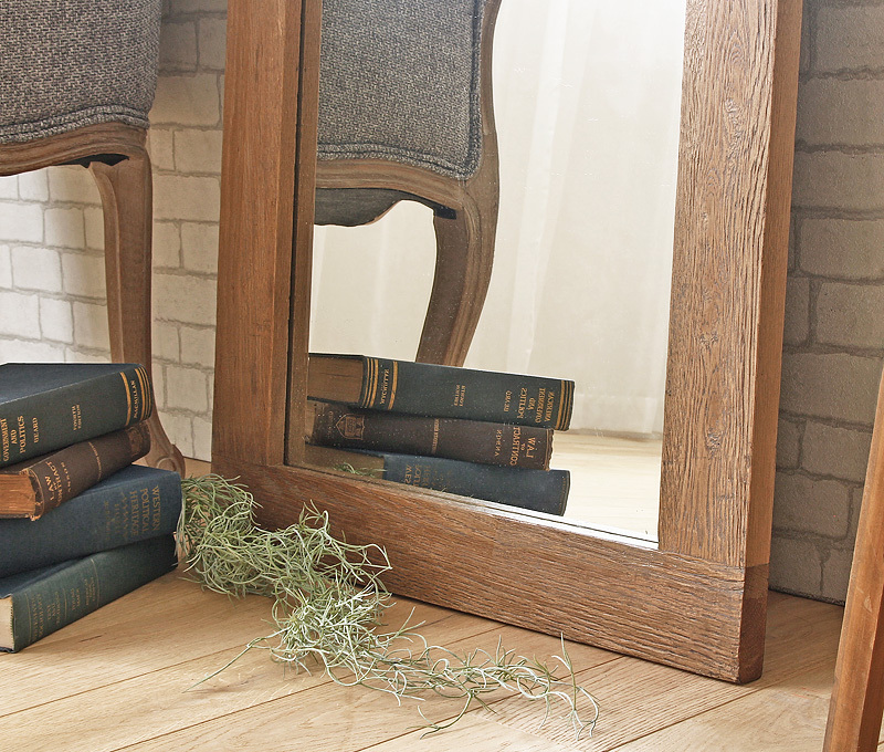 スタンドミラー 全身 姿見 おしゃれ 全身鏡 全身ミラー 木製 天然木