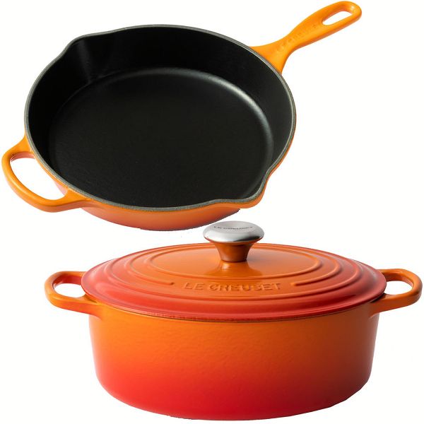 Le Creuset（ル・クルーゼ） 【並行輸入品】 なべ+フライパンセット ル