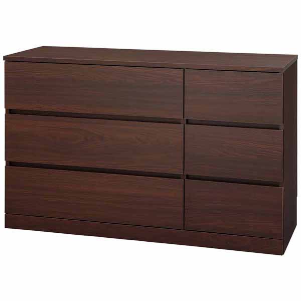 IRIS OHYAMA（アイリスオーヤマ） ウッドチェスト 3段 ワイド チェスト