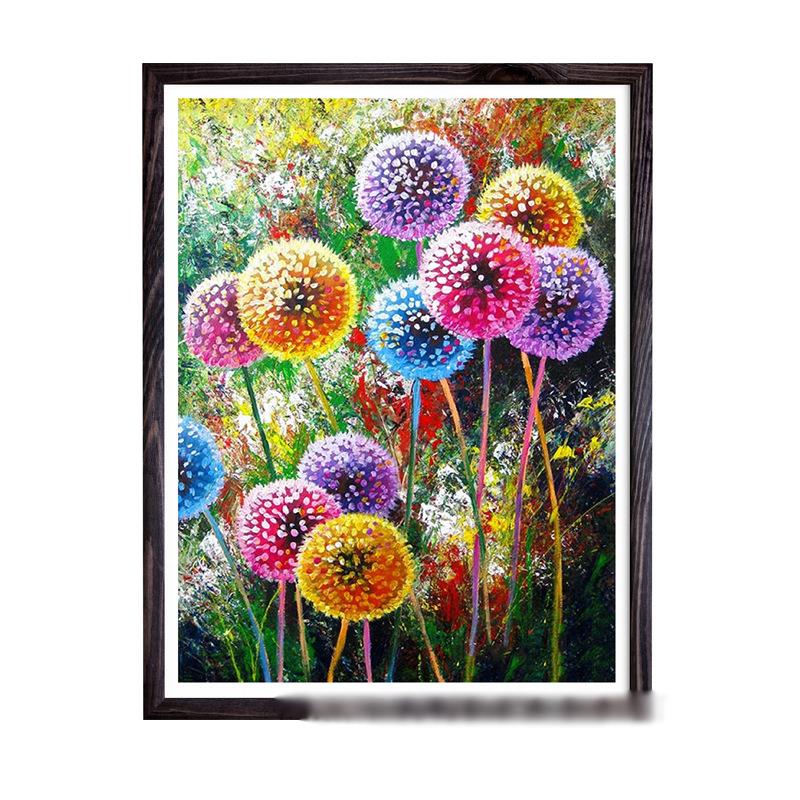 2点10％off!!ダイヤモンドアート 初心者 キット 花海猫 ビーズ 刺繍