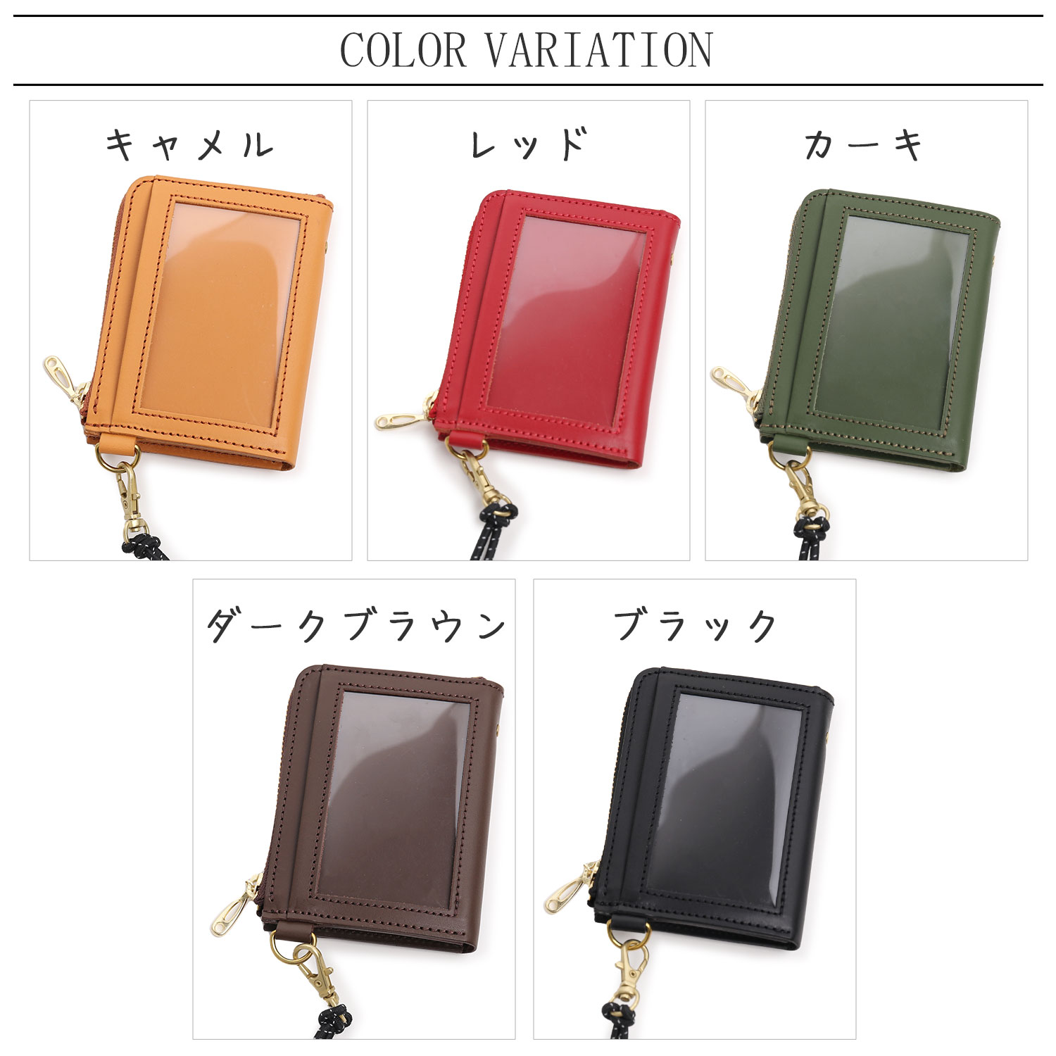 Jamale（ジャマレ） コンパクト財布 ミニ財布 レディース IDカード