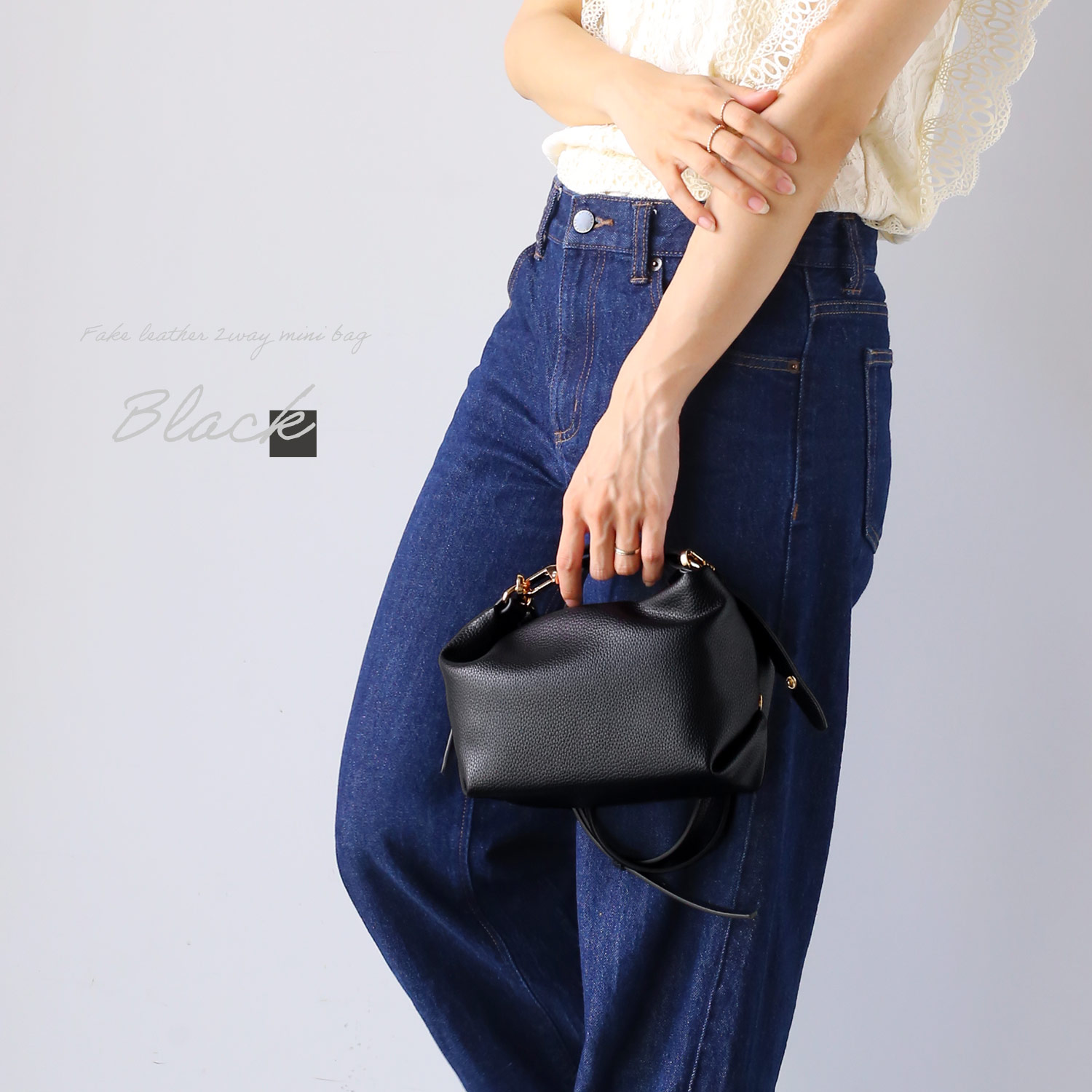 Mia Borsa（ミアボルサ） ミニ ショルダーバッグ レディース 斜めがけ