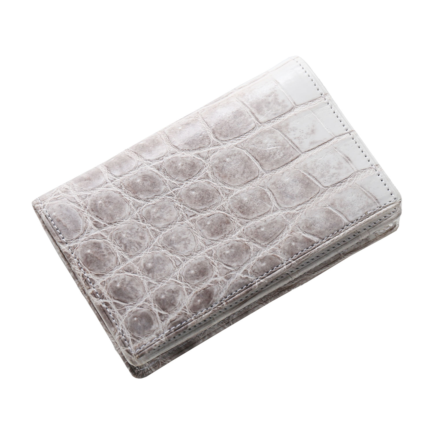 sankyo shokai（三京商会） ヒマラヤ クロコダイル 名刺入れ 日本製