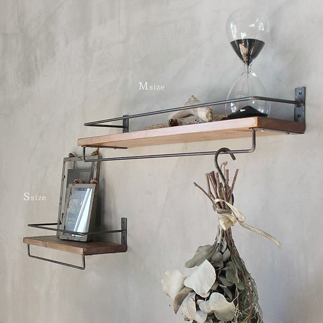 ウォールシェルフ 壁掛け おしゃれ 壁付け 棚 収納 木製