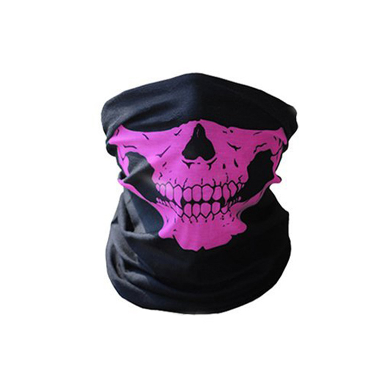 スカル フェイス マスク ネックウォーマー ドクロ 骸骨 フェイスカバー