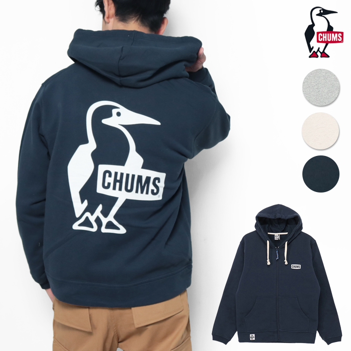 CHUMS（チャムス） パーカー ジップパーカー メンズ 裏起毛 CH00-1522