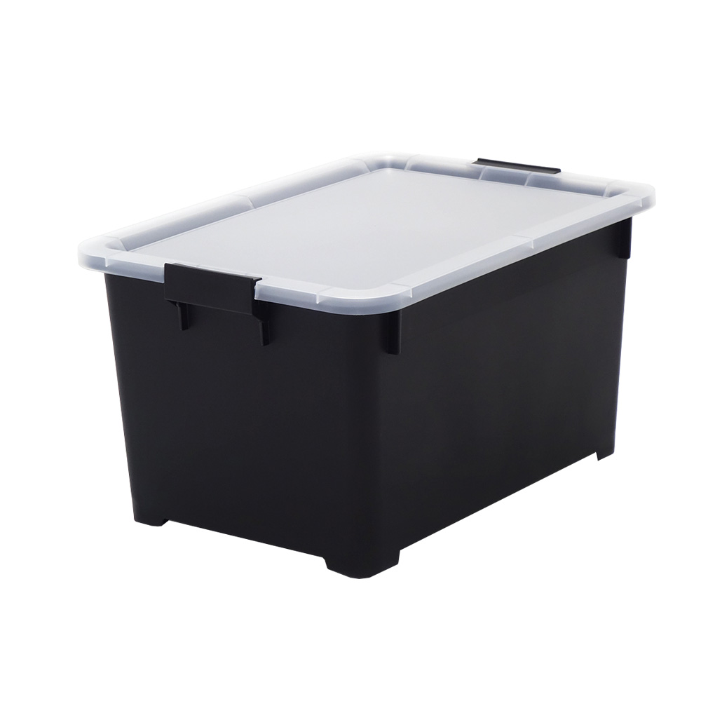 JEJアステージ 収納ボックスキャスター付き フタ付き 収納ケース 衣類