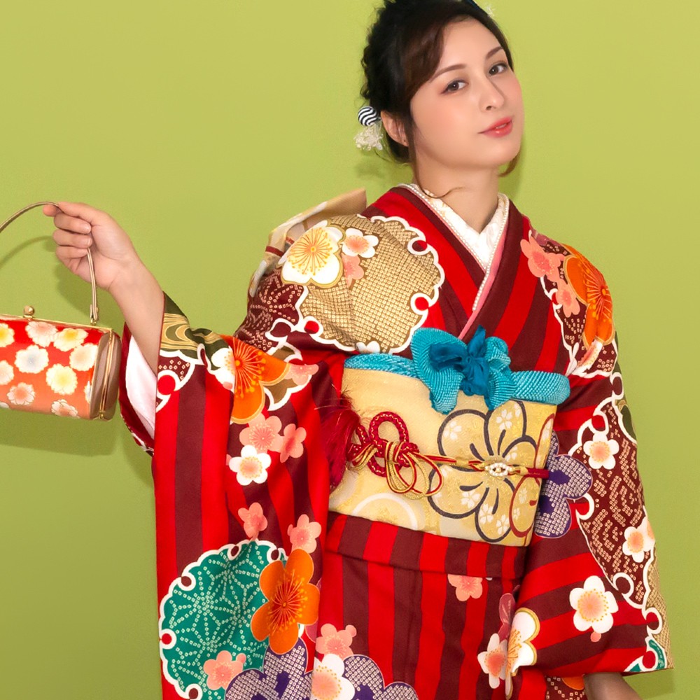 H.L（アッシュ・エル） (振袖6点セット 絵羽)成人式 振袖 着物 セット