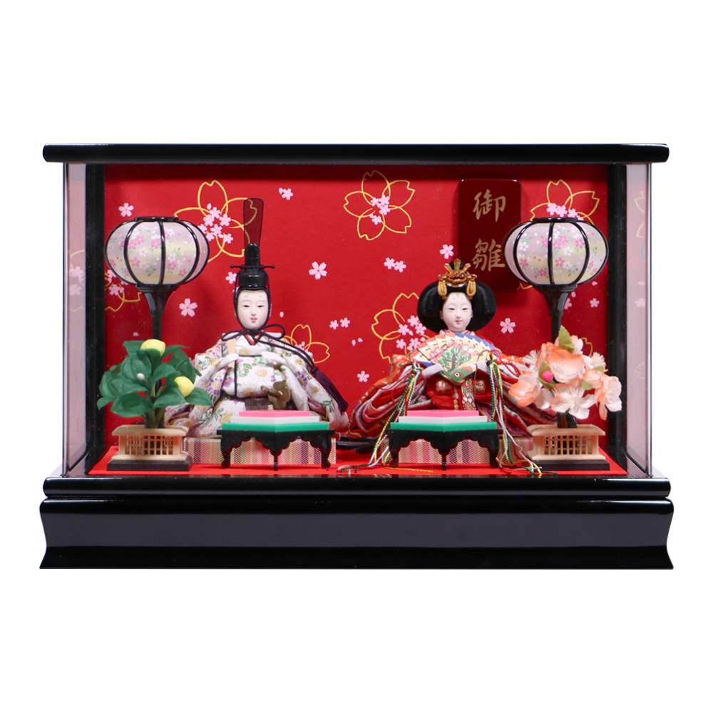 在庫一掃セール在庫限り】 (雛人形 菱餅 B) 雛人形 コンパクト