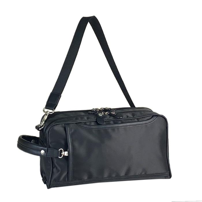 ショルダーバッグ セカンドバッグ メンズ 2way 小さい ナイロン ダブル