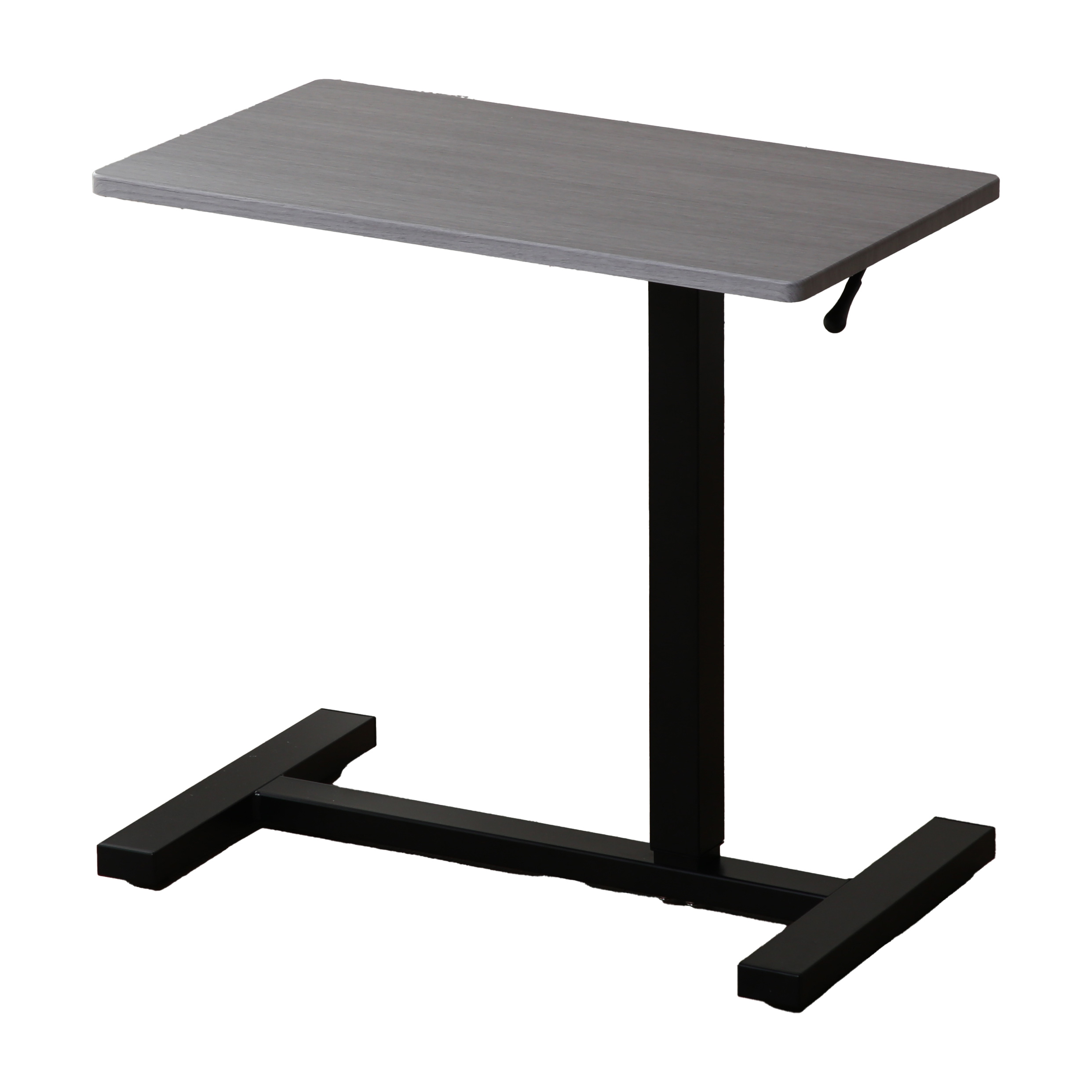 KAGUWORLD サイドテーブル 昇降 キャスター付き 高さ60.5〜96.5cm