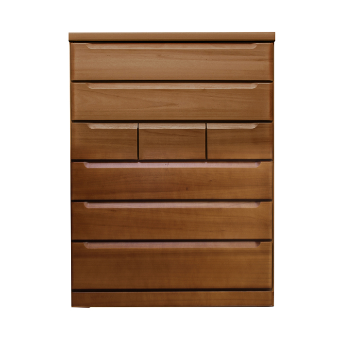 タンス チェスト 日本製 幅100cm 6段 ハイチェスト 完成品 桐無垢材