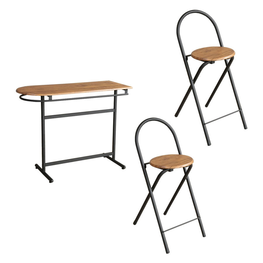 3点セット カウンターテーブル カウンター ダイニング テーブル 食卓