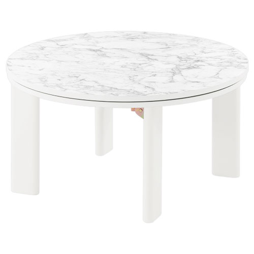 ぼん家具 こたつ 円形 コタツ おしゃれ 円形こたつ 直径70cm こたつ