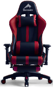 関家具 Contieaks ルセルV3 ゲーミングチェア 合皮 オットマン付 4D