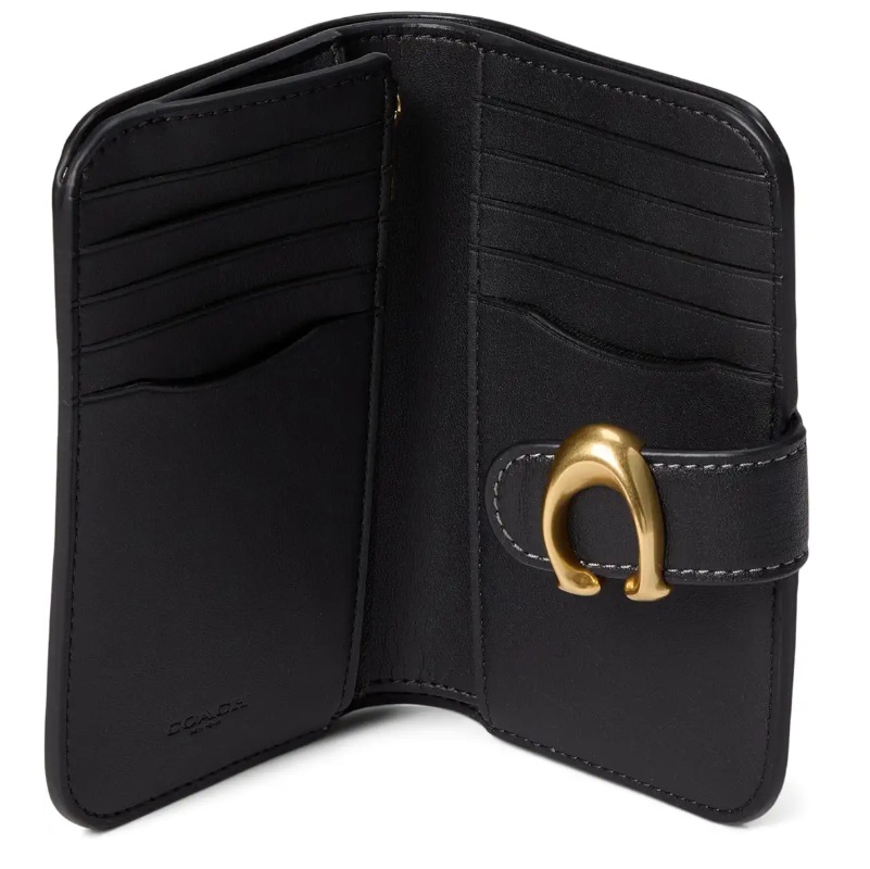 COACH（コーチ） 二つ折り財布 カードケース レディース メンズ 黒