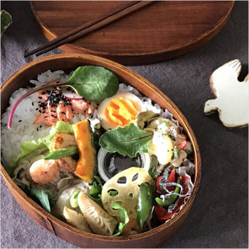 曲げわっぱ まげわっぱ弁当箱 でか盛！俺の弁当箱 小判 1段 一段 茶