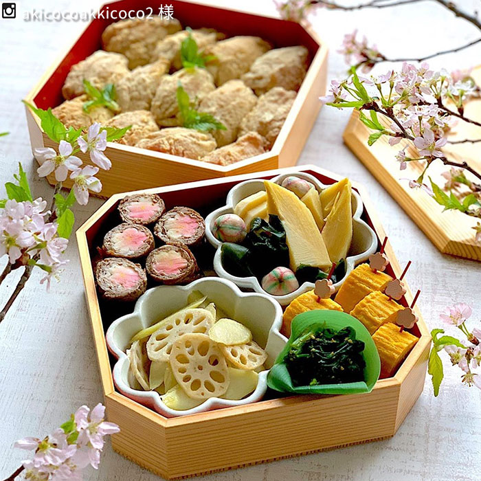 重箱 秋田大館工芸社 日本製 重箱3段 三段 隅切内朱 6.5寸5〜6人用 各