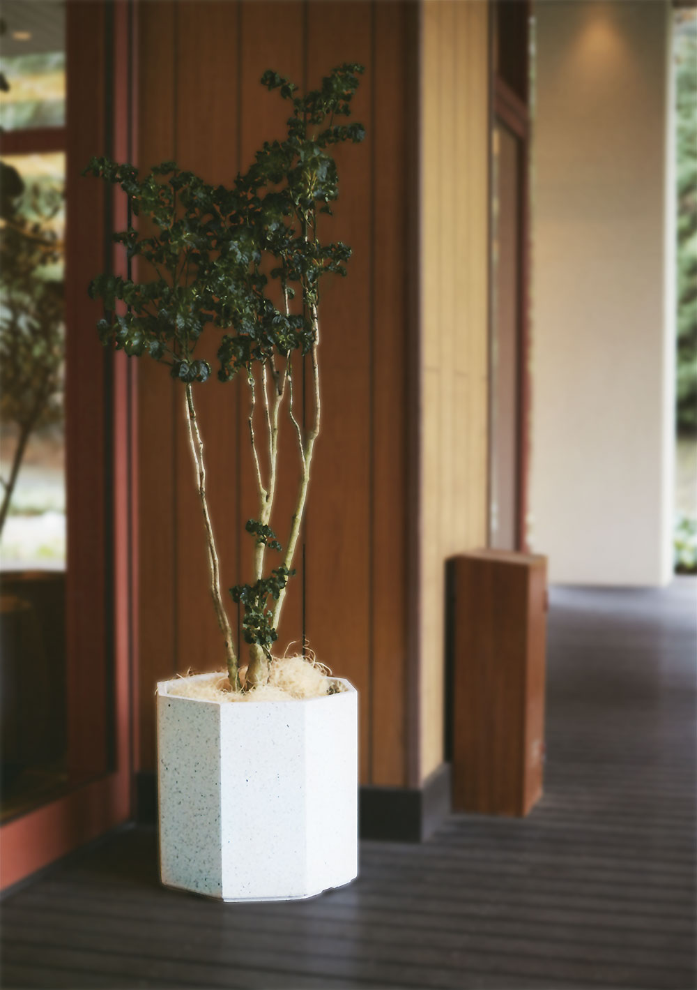 植木鉢 おしゃれ 大型 プランター 観葉植物 ファイバークレイ 人気