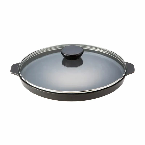 MFG 遠赤外線 すき焼き鍋 26cm 3.4L 強化硝子蓋付 スーパーラジエント