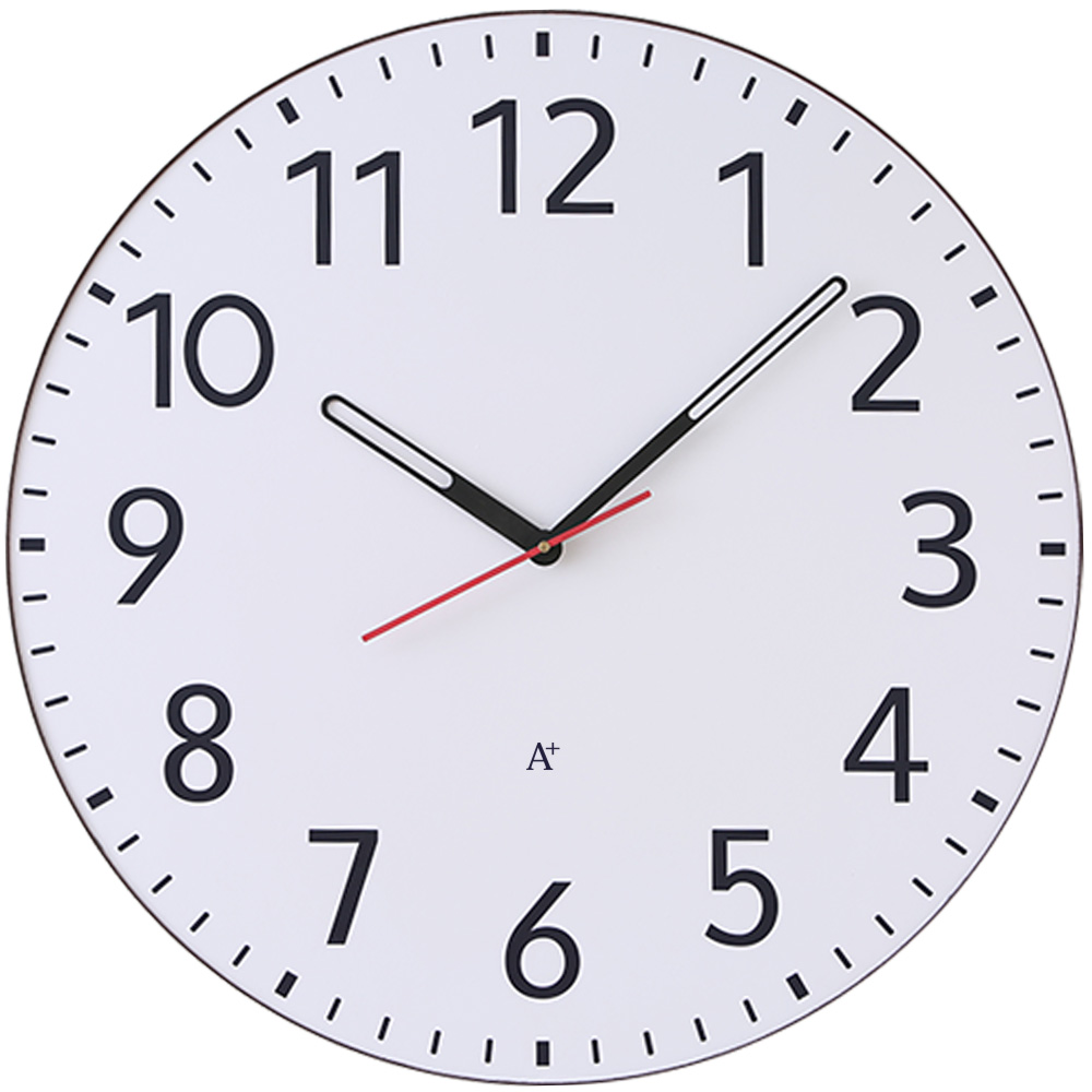 A+ (アクセントプラス) 掛け時計 オリジナル巨大時計 見やすい 大型