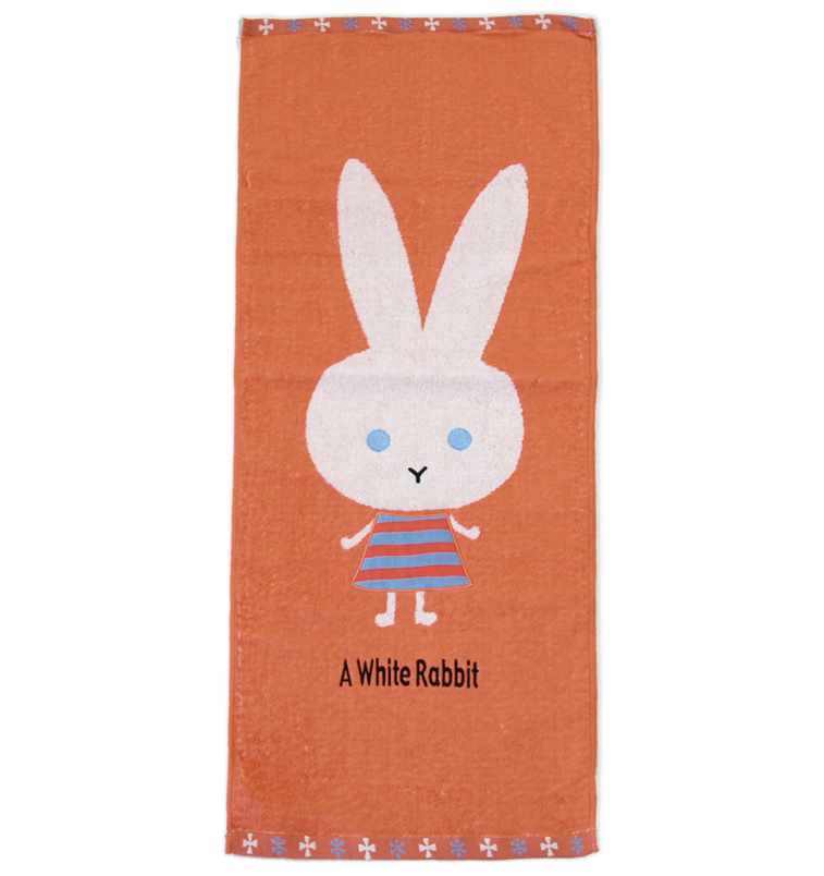 泉州タオル アウトレット価格 フェイスタオル タオル うさぎ 動物柄