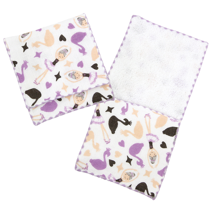 シンジカトウ バレエ ポケットハンカチ 泉州タオル 日本製 ガーゼ 小物