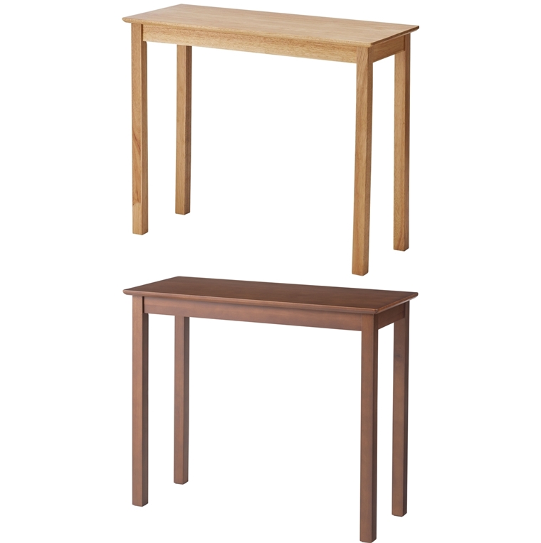 コンソールデスク テーブル/天然木/幅90 高さ73 : ルーセントマート