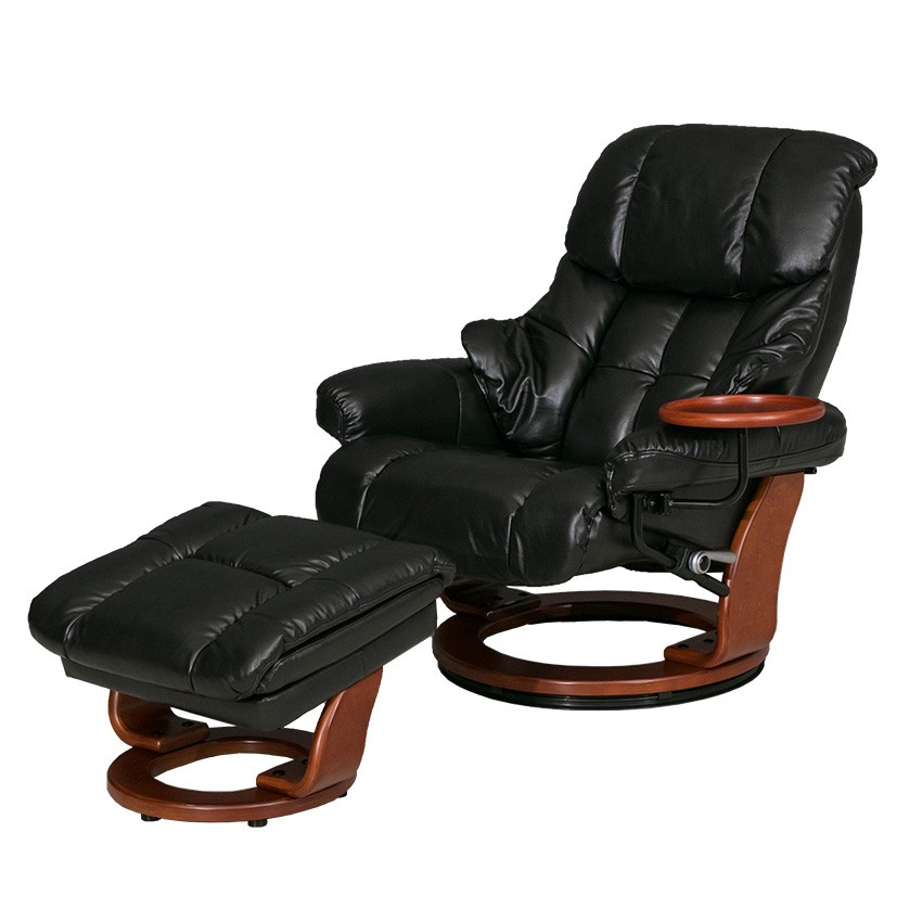 パーソナルチェア リクライニングチェア レザー 本革 1人掛け モダン