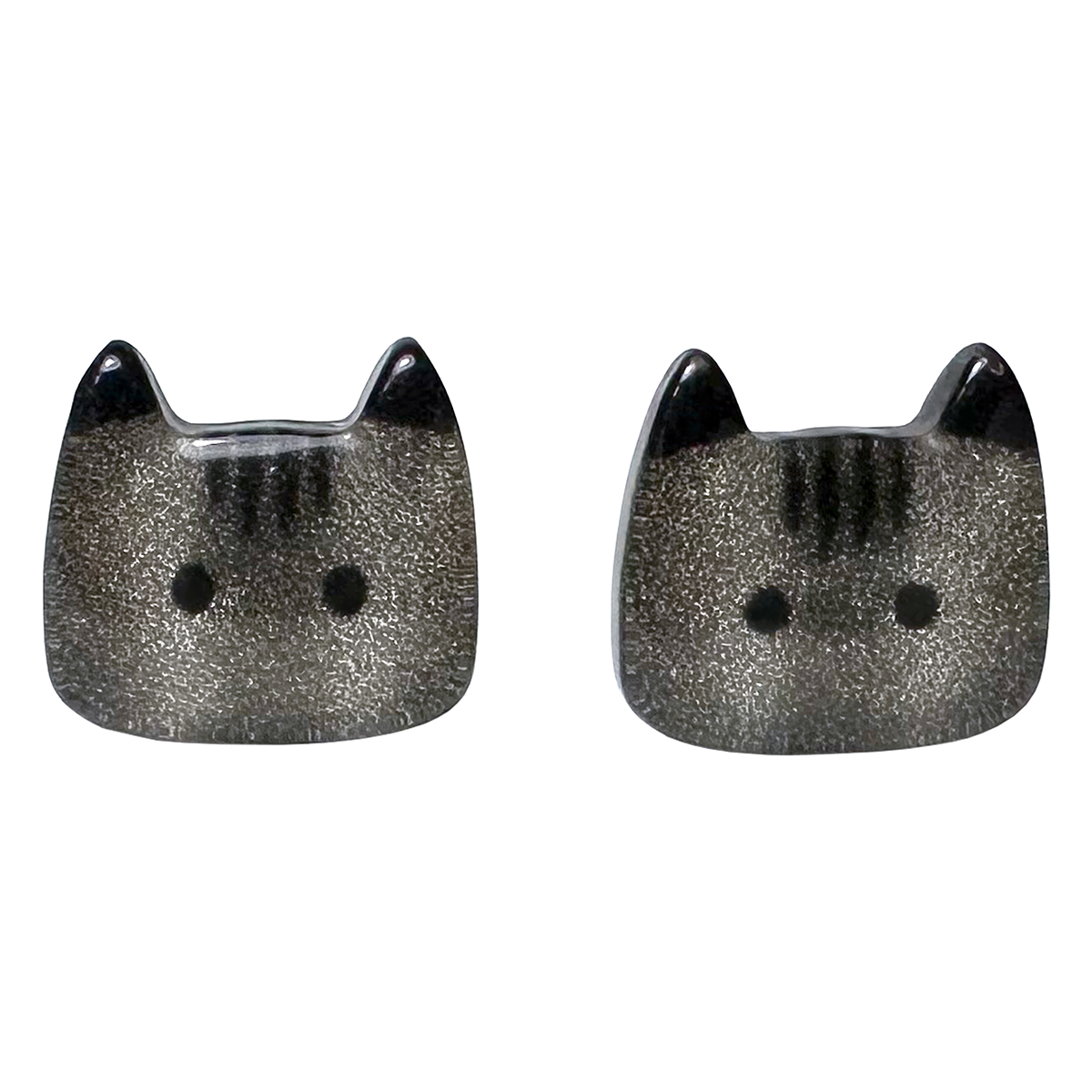 ネコ ピアス 2個セット 全6種類 ファンシー かわいい ねこ 猫 キャット