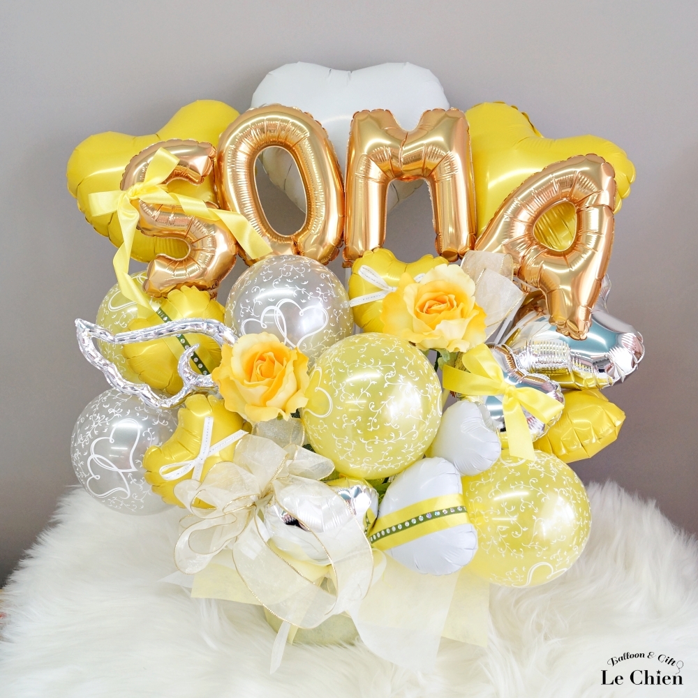 バルーン 名前 入り 名入れ 推し活 成人式 セミオーダー ローマ字 推し