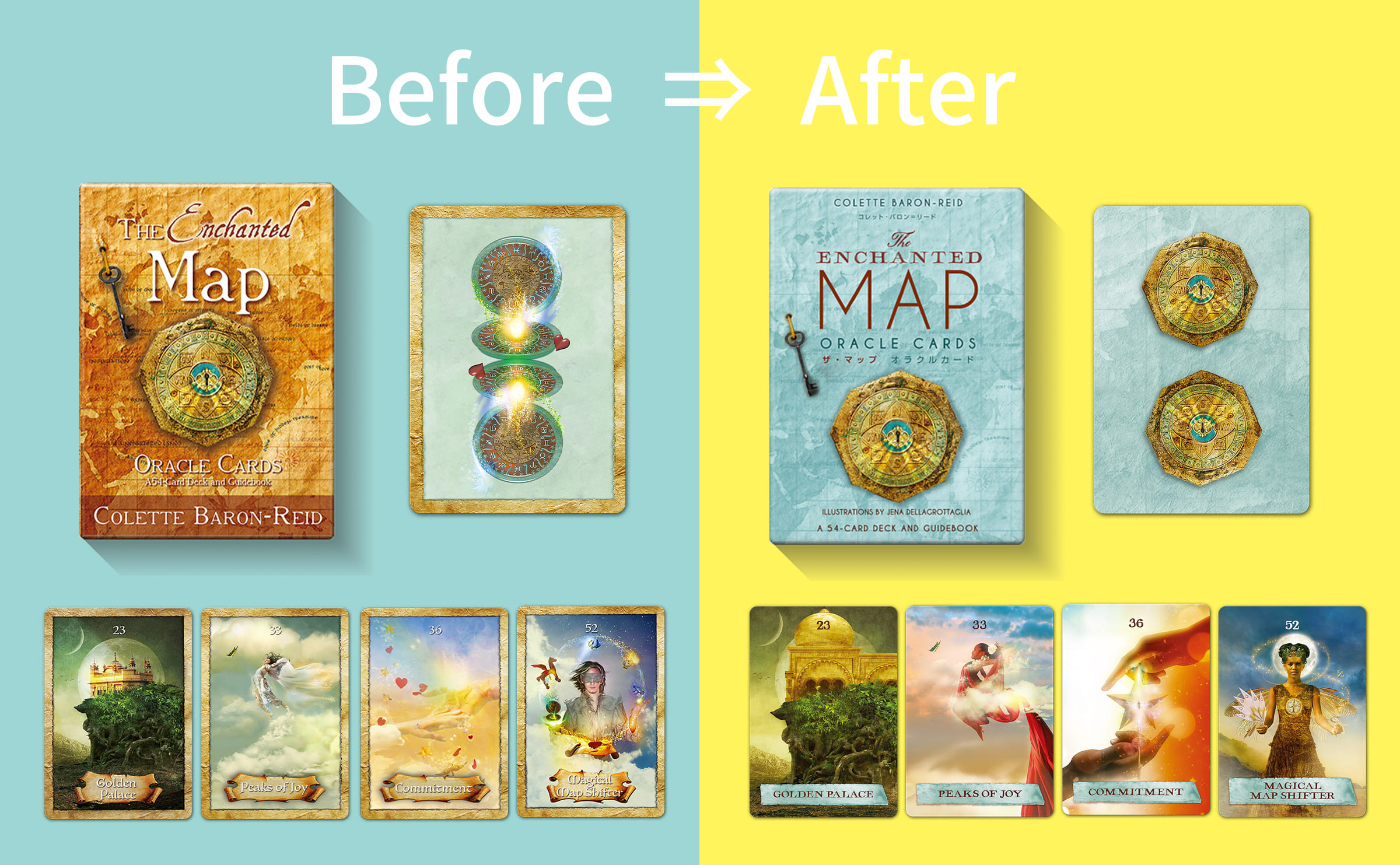 ザ・マップオラクルカード（新装版） （ 日本語解説書付き コレット