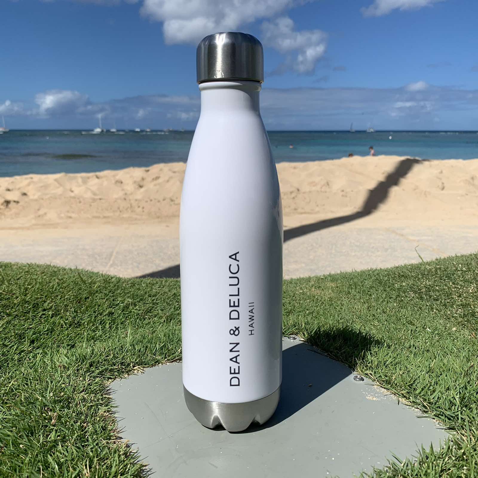 ハワイ限定 17oz ステンレス スチールボトル 503ML ホワイト / メタル