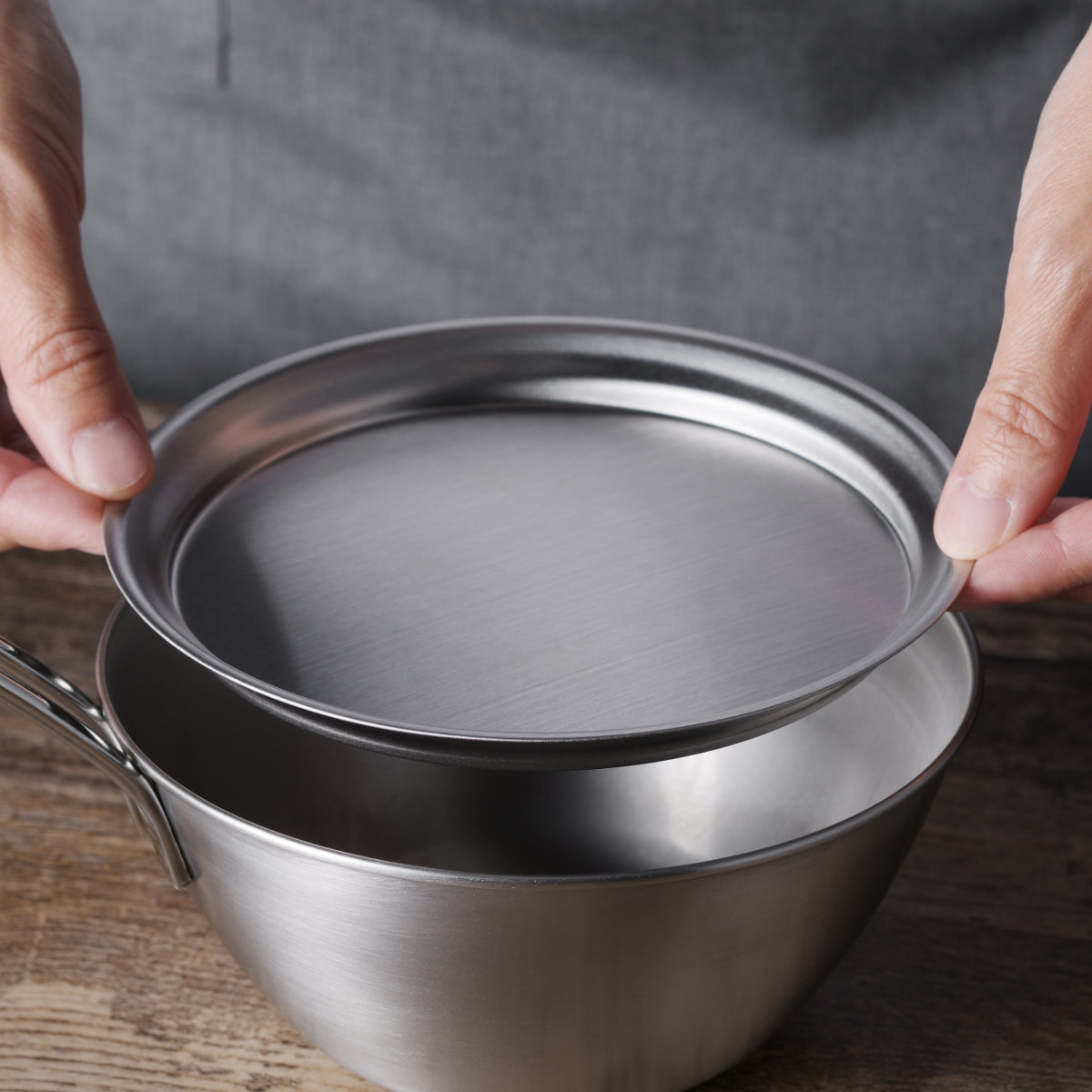 and（ヨシカワ） トレー 16cm and ボウルの蓋にもなるトレー