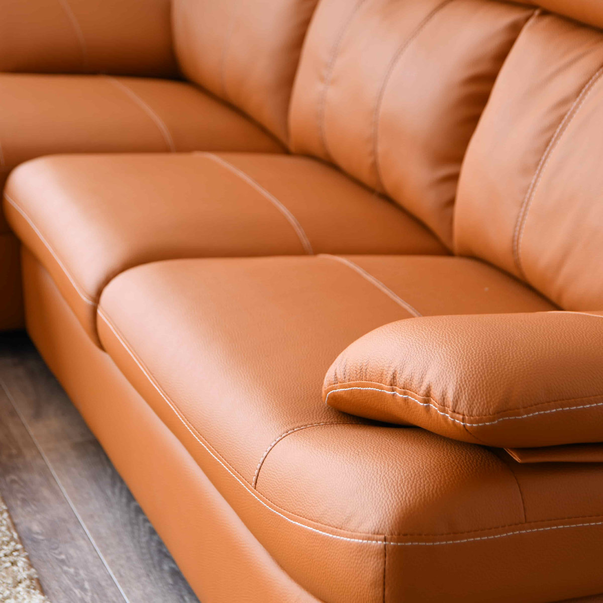 ソファ 3人掛け カウチソファ 右カウチ コルタナ （ 開梱設置 L字