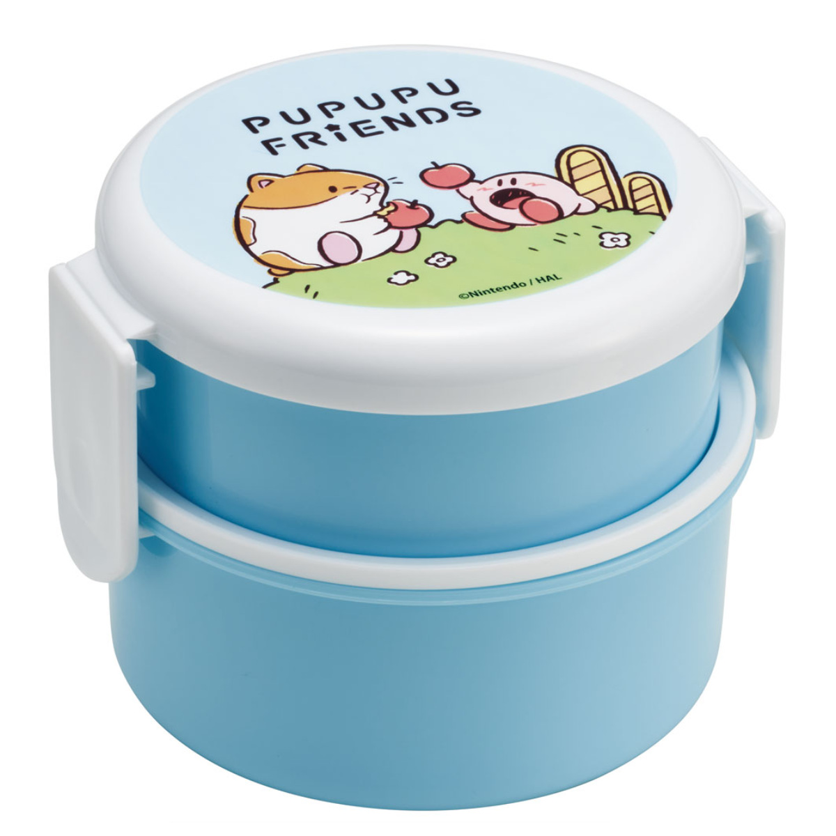 スケーター お弁当箱 抗菌丸型ランチボックス 2段 500ml 星のカービィ