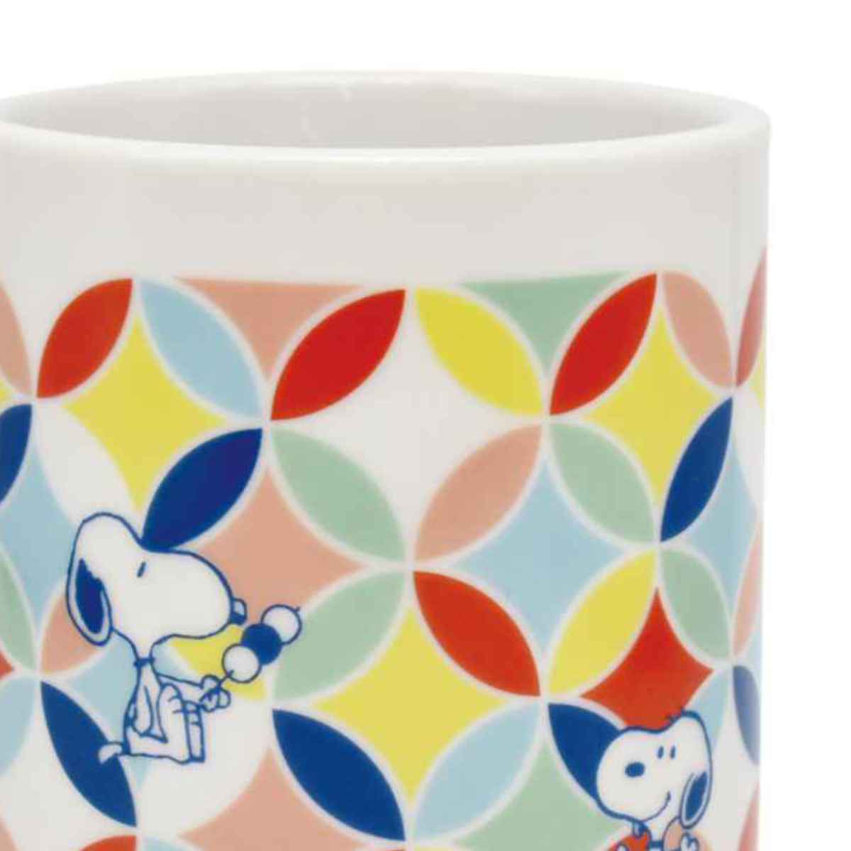 大西賢製販 湯呑み 290ml スヌーピー PEANUTS 磁器 （ 食洗機対応 電子