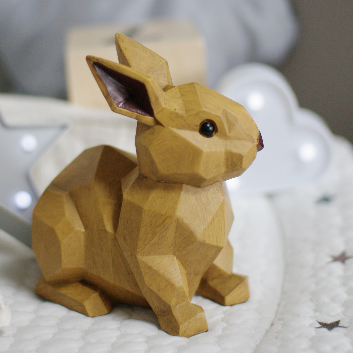 キシマ（KISHIMA） オブジェ スオーラマネーバンク ウサギ 貯金箱