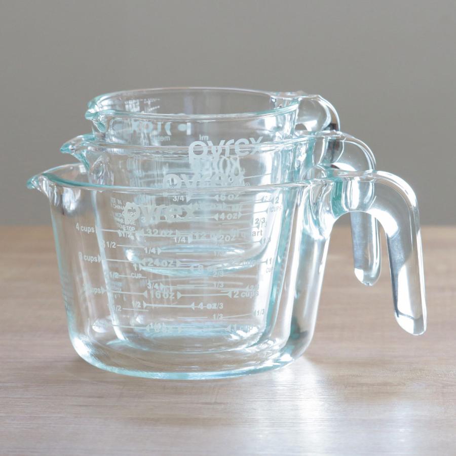 PYREX（パイレックス） 計量カップ 250ml 耐熱ガラス 取っ手付き