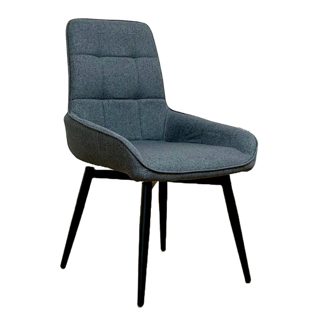 ダイニングチェア 回転式 同色2脚セット 座面高44cm ルッカ （ チェア