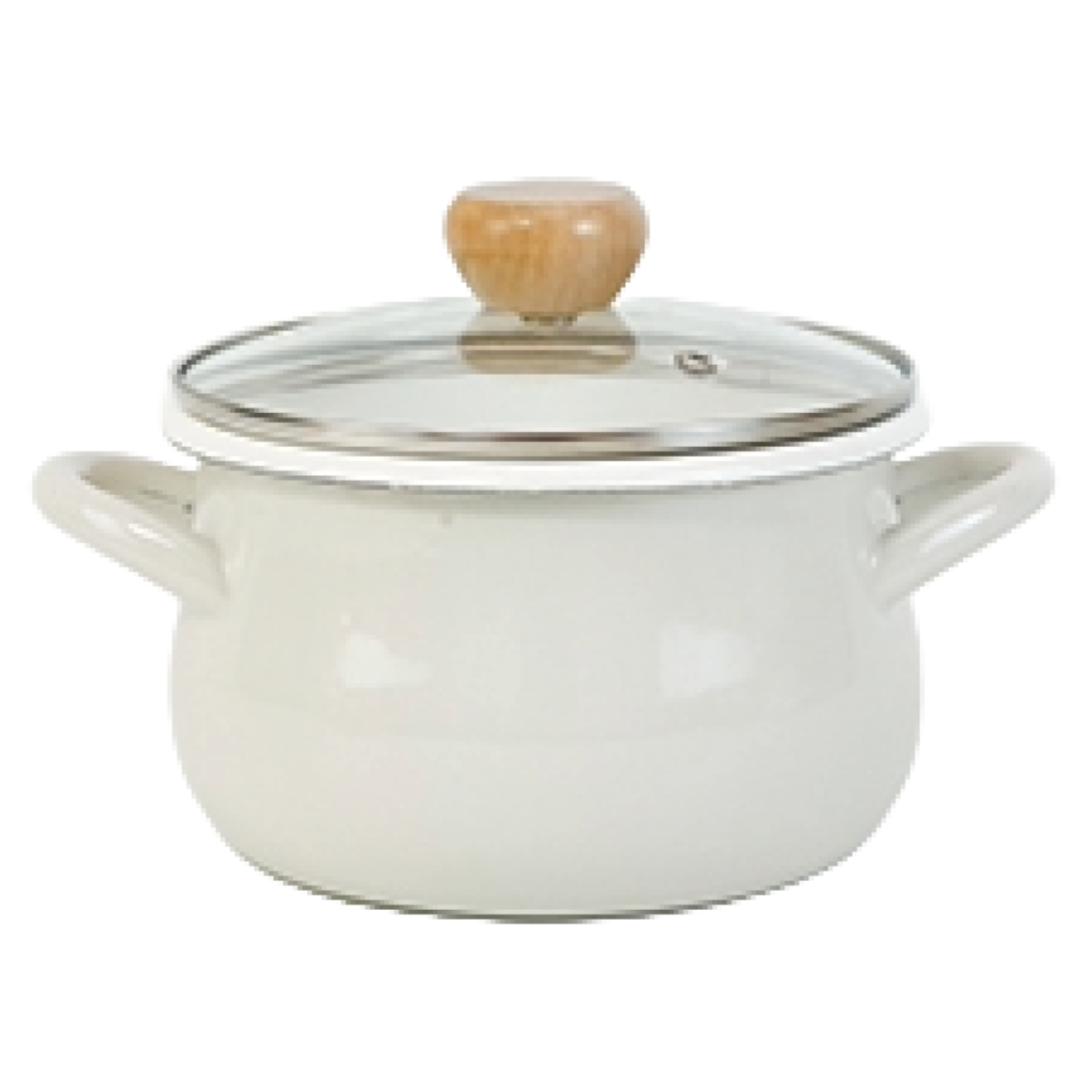 和平フレイズ 両手鍋 18cm IH対応 ホーロー製 クッキングポット