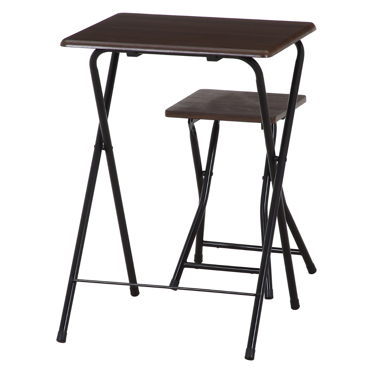 不二貿易（Fuji Boeki） ワークデスク 折りたたみ テーブルチェア