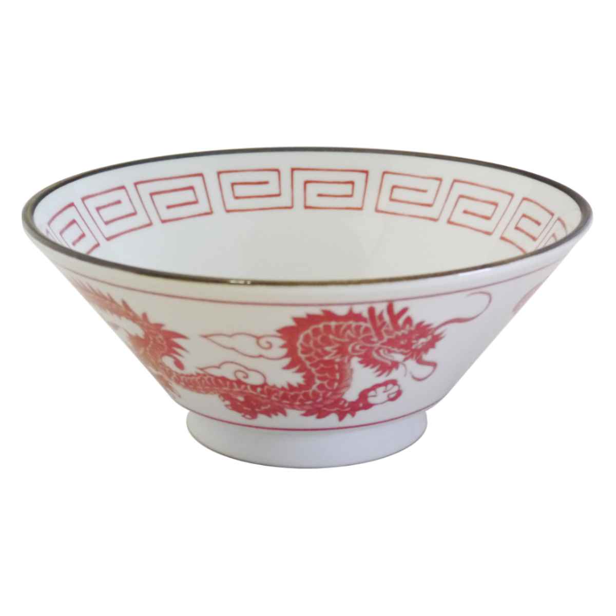 ラーメン鉢 1050ml レトロ中華 磁器 （ 食洗機対応 電子レンジ対応 麺