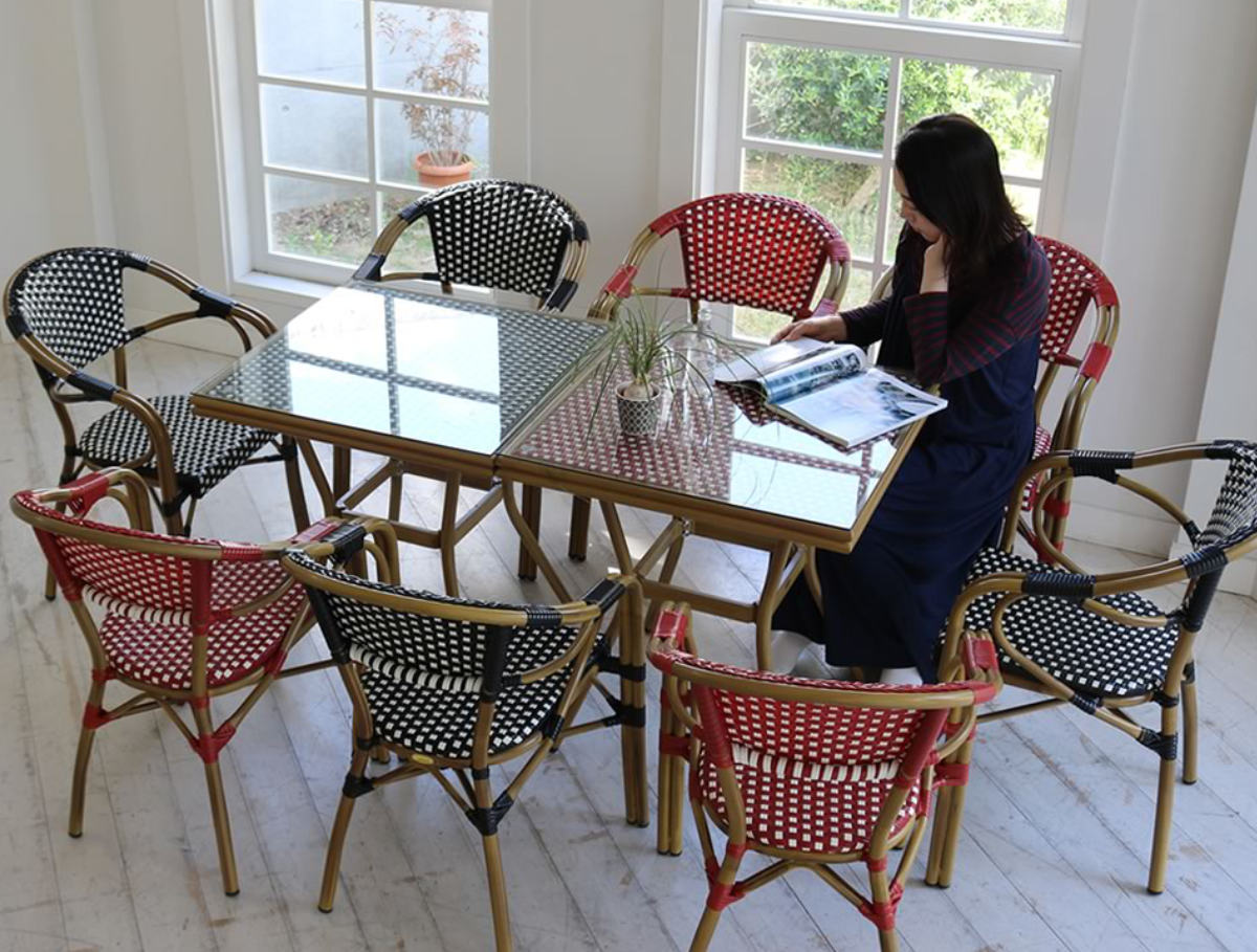 チェア プレジール 2脚セット （ ガーデンチェア ガーデン 庭 椅子