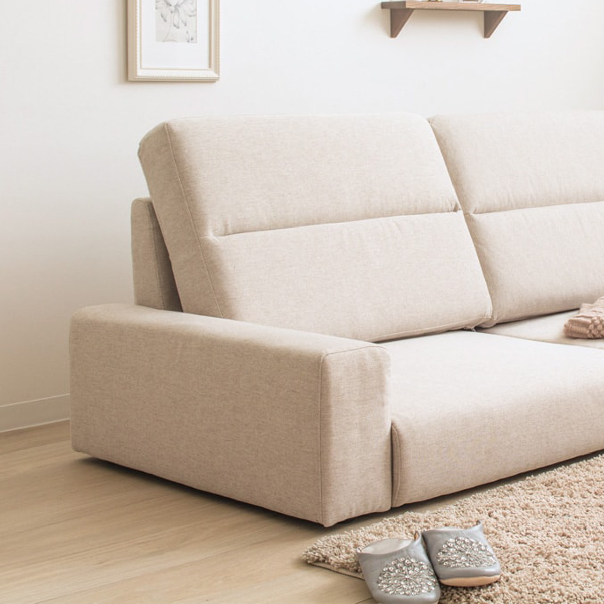 ローソファ 2人掛け 幅150cm ハイバックタイプ Rola-Hi （ セパレート