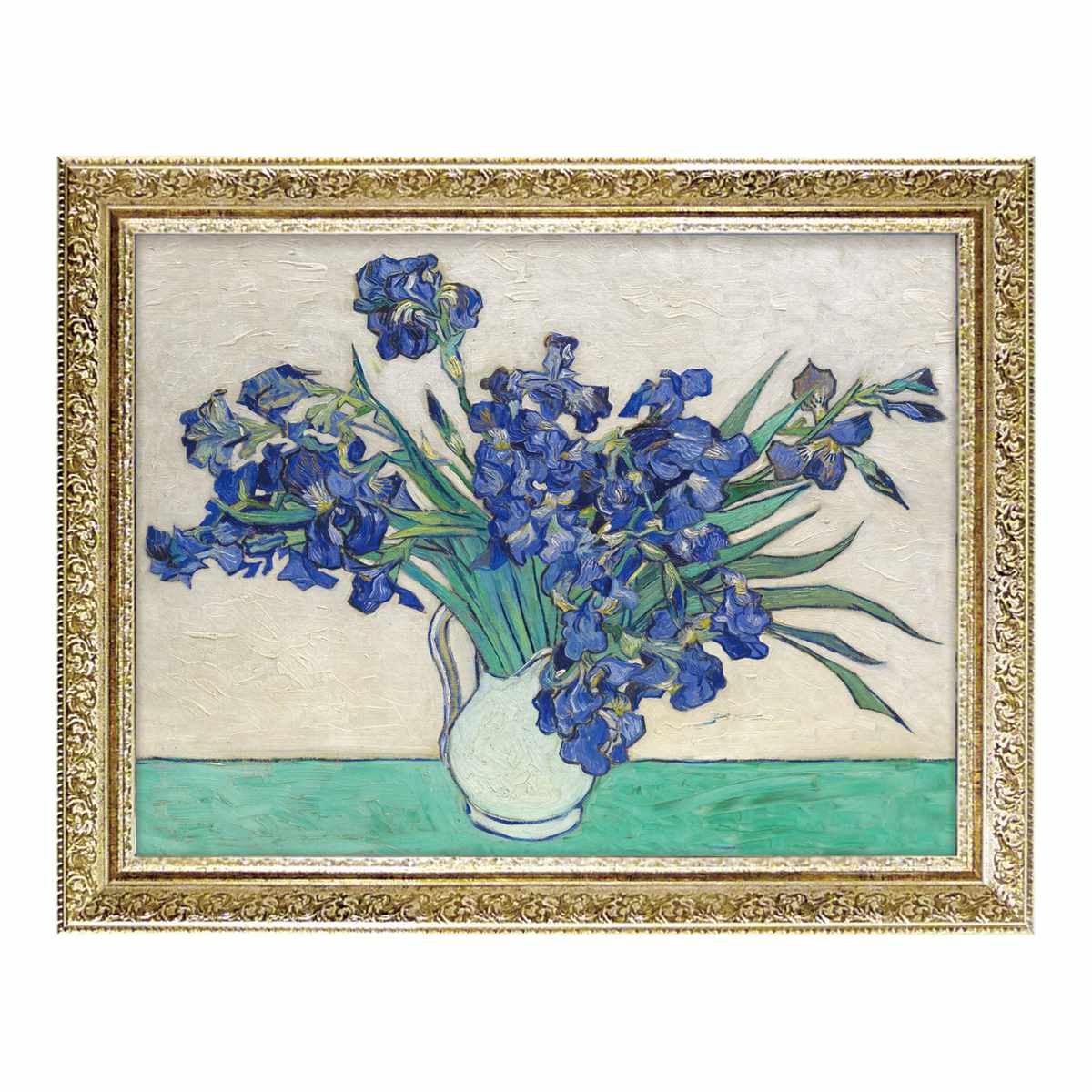 アートパネル ミュージアムアートシリーズ ゴッホ 『アイリスの花瓶